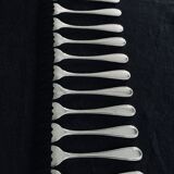12 fourchettes à huîtres perles