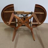 Mahogany "up and down" table – 1970s