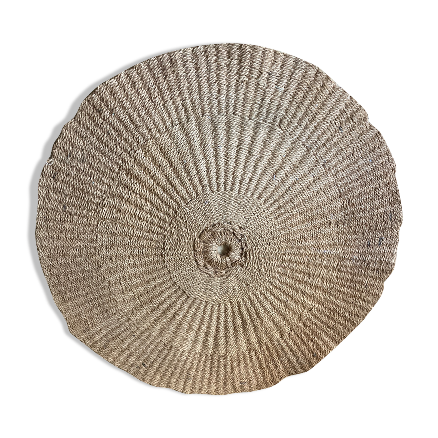 Round carpet "scourtin de Nyons"