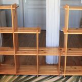 Pine staircase shelf in Regain style