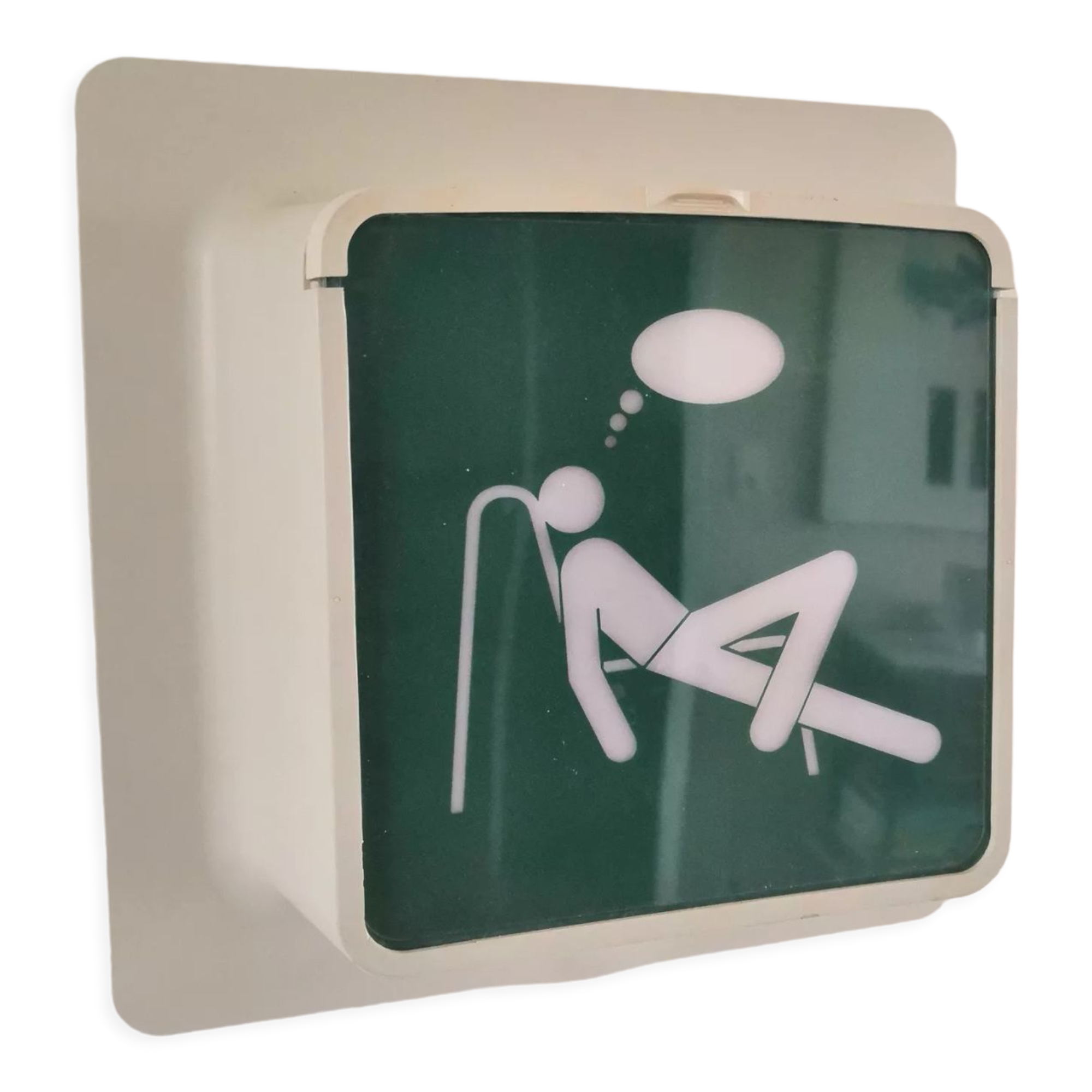 Interchangeable vintage wall lamp Ikea model Skugga