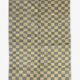 Berber rug with a checkerboard pattern - 297 x 200 cm