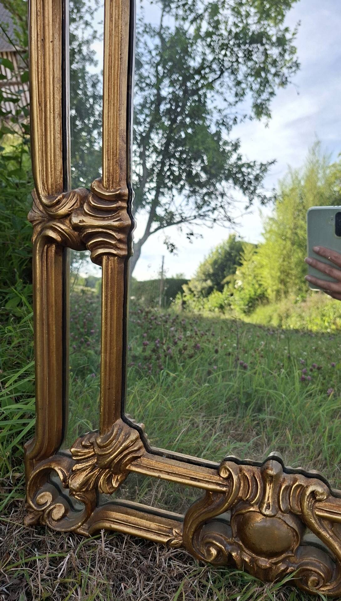 Louis XV style mirror from the Ritz hotel.