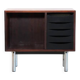Rosewood Danish design record player cabinet