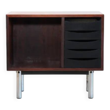 Rosewood Danish design record player cabinet