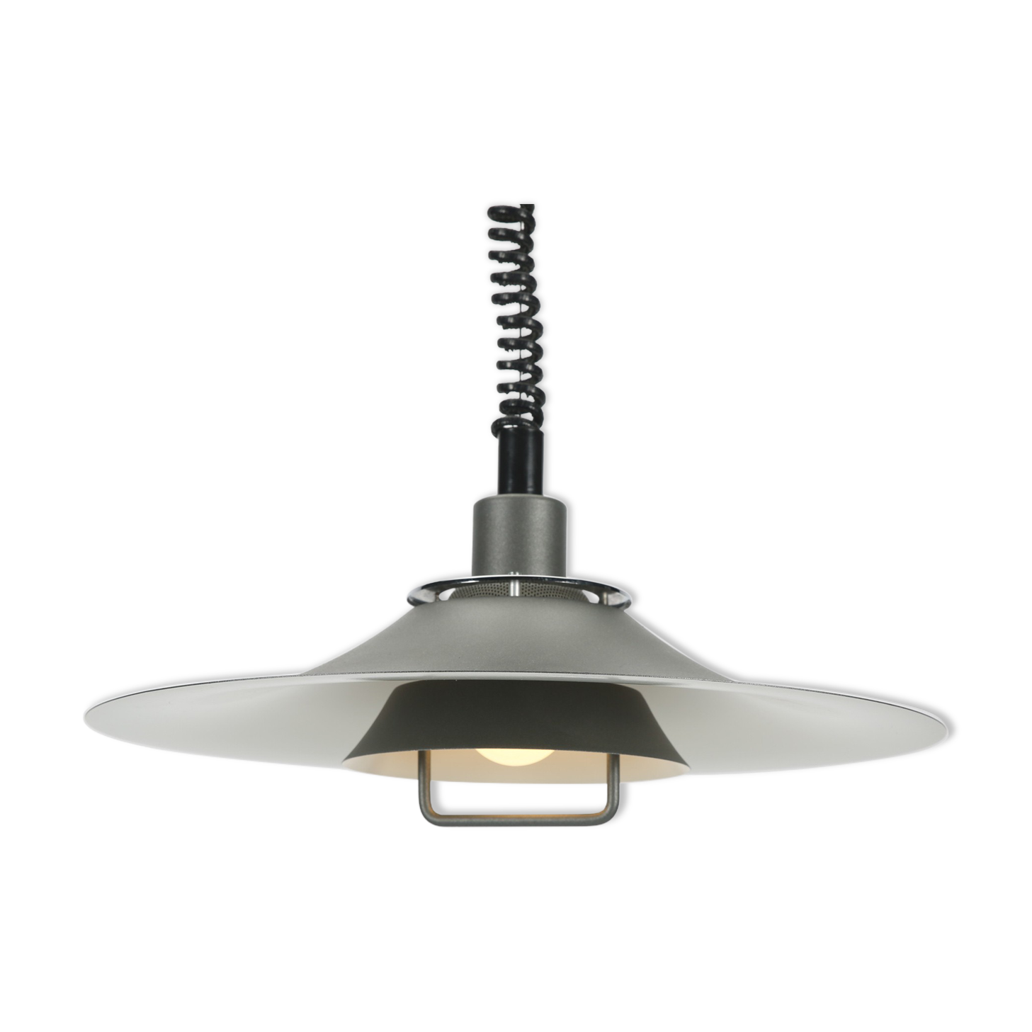 Grey hammer paint scandinavian pendant lamp
