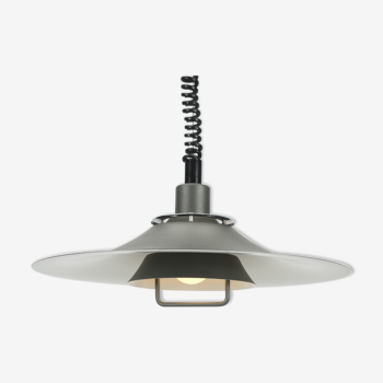 Grey hammer paint scandinavian pendant lamp