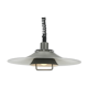 Grey hammer paint scandinavian pendant lamp