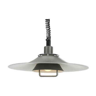 Grey hammer paint scandinavian pendant lamp