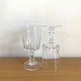 Service de verres à Eau cristal d’arques modèle Louvre