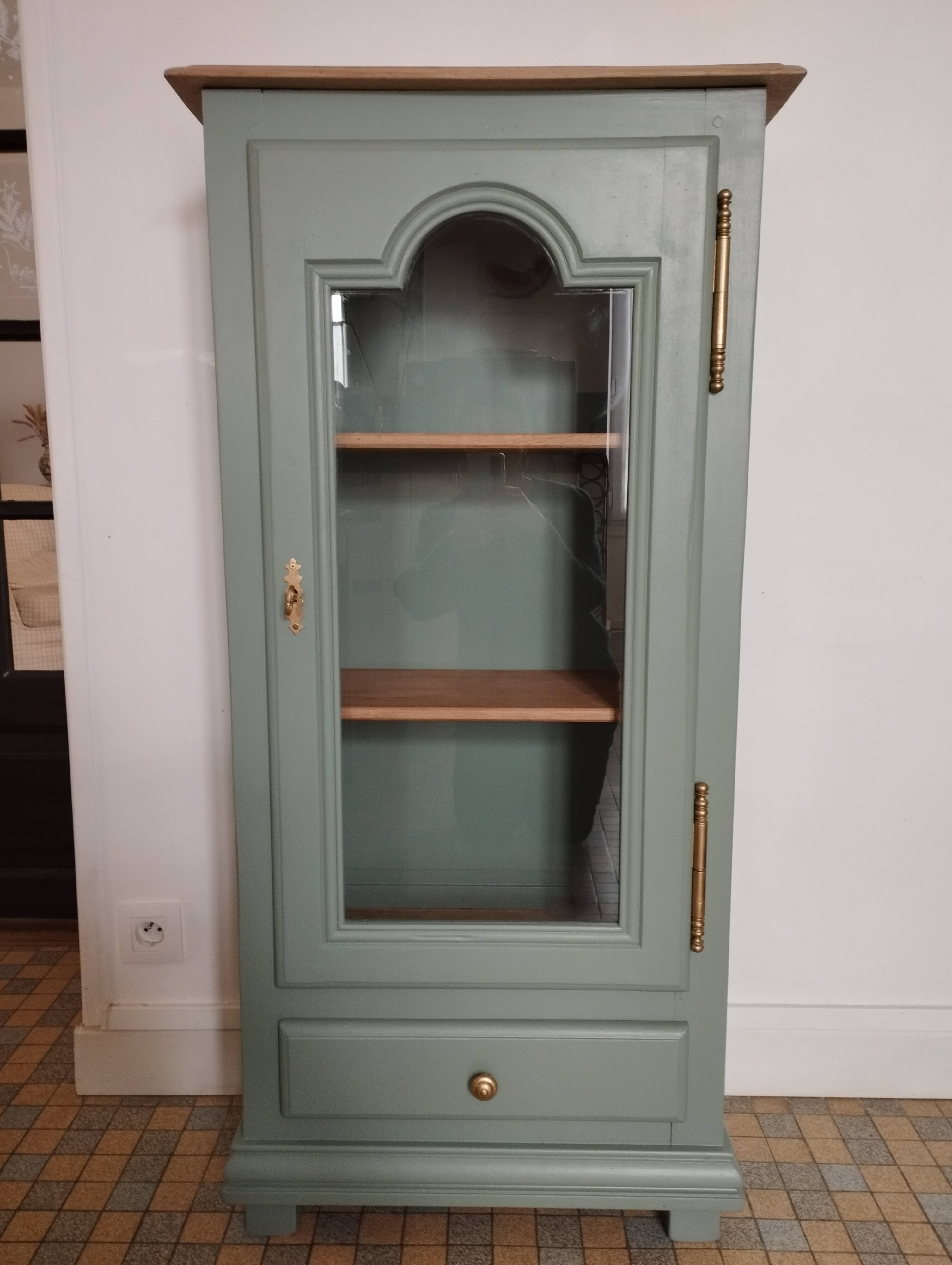 Vintage display cabinet