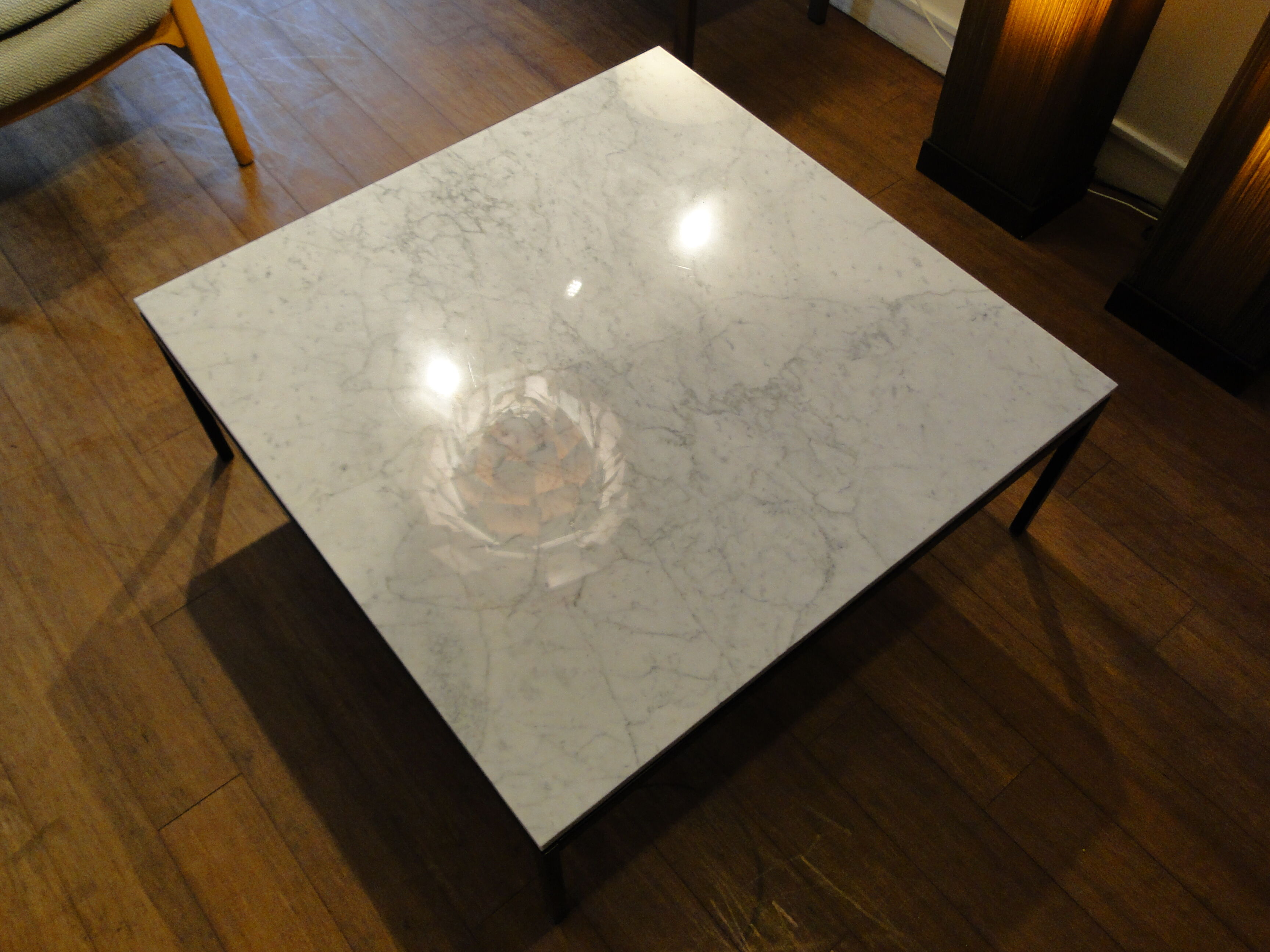 Florence Knoll marble coffee table