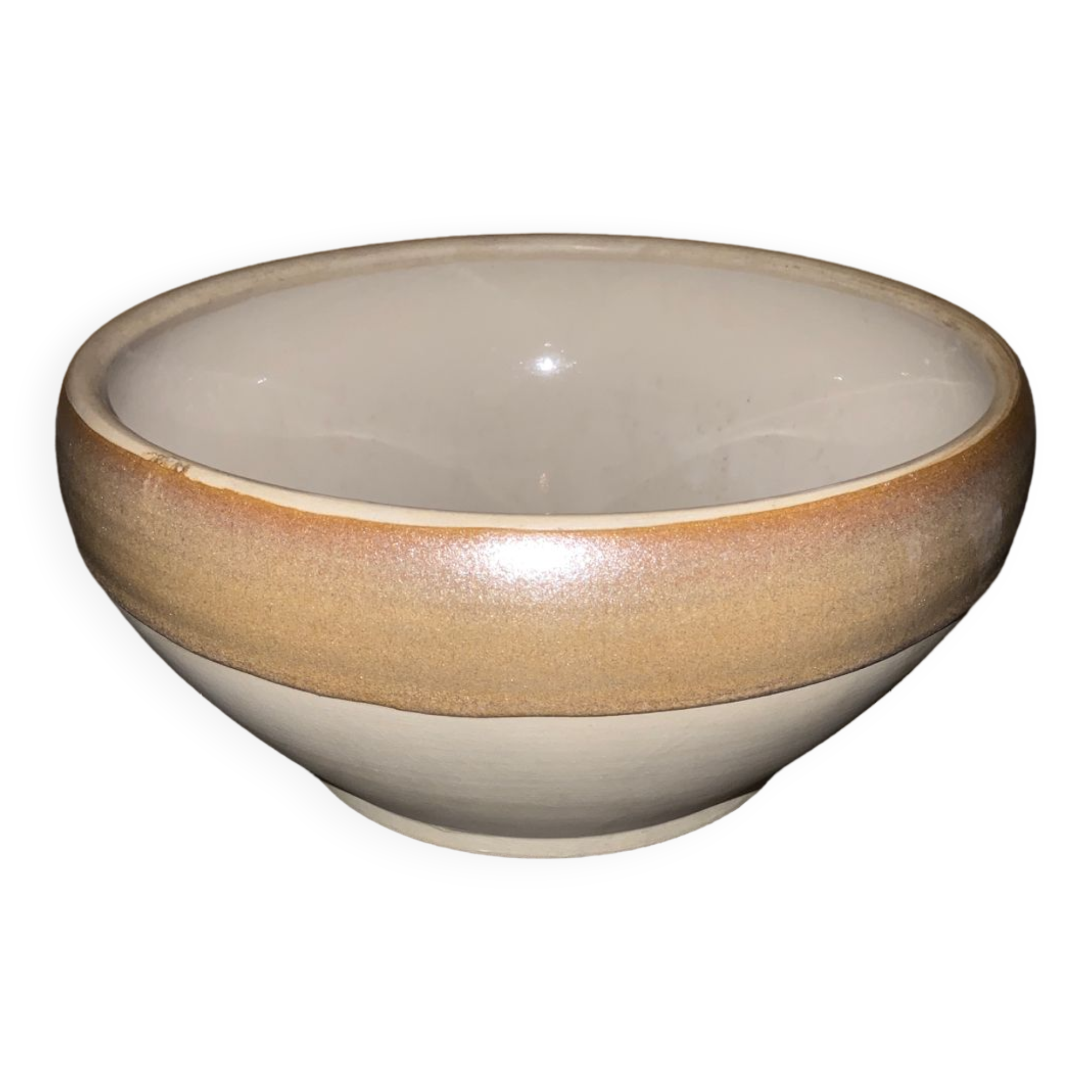 Stoneware salad bowl n3 Selency x Monoprix Croisé Laroche