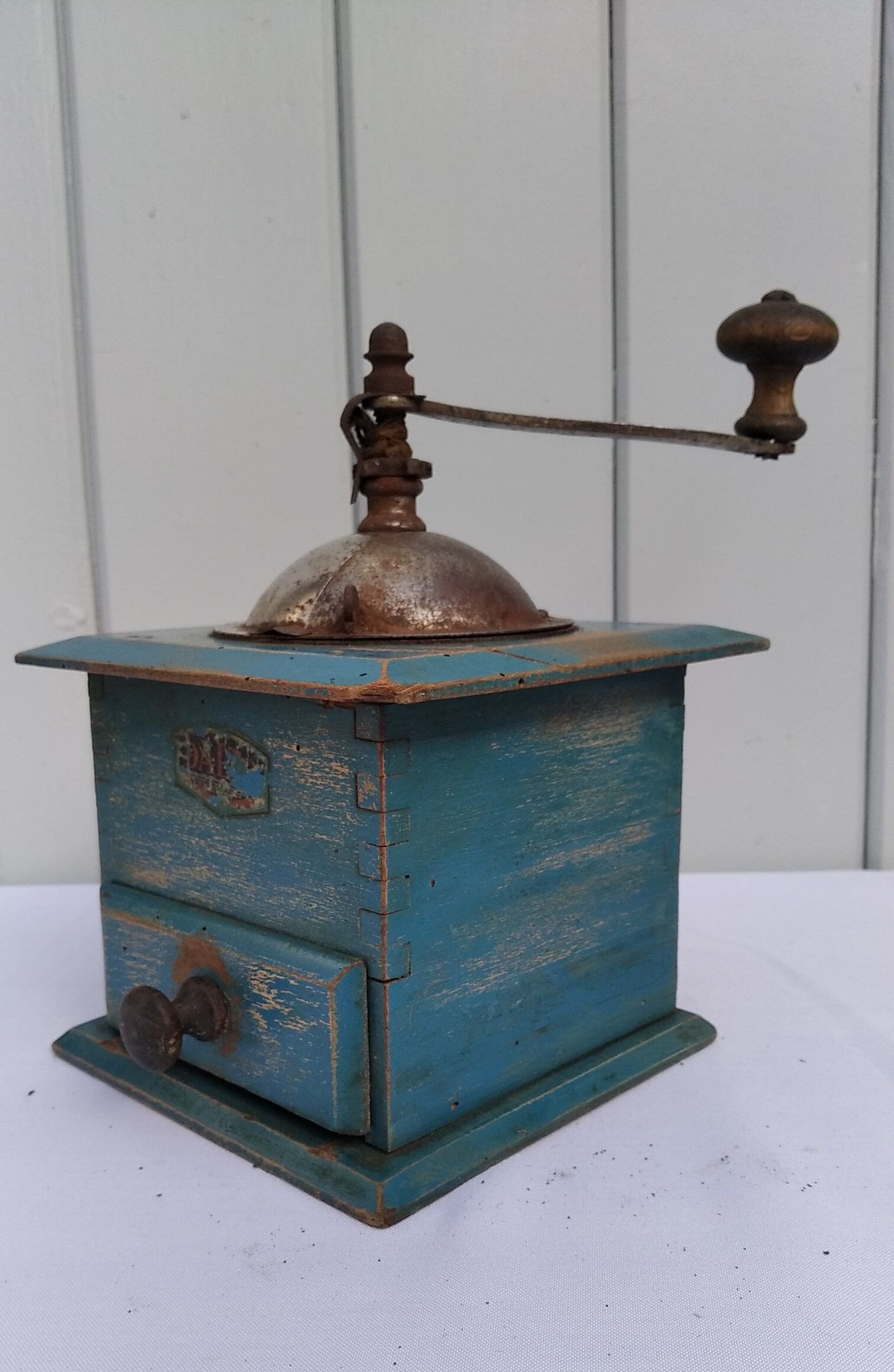 Old Delto coffee grinder