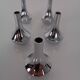 Chrome-Plated Candleholders by Quist, Germany, 1960s, Set of 5