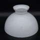 French Vintage White Opaque Glass Lantern Style Replacement Shade 0185