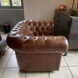 Chesterfield armchair