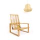 Fauteuil à position ajustable des années 70-80.