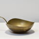 Empty brass leaf pocket