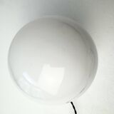 OLD ART-DECO OPALINE TABLE LAMP