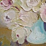 Flower painting table