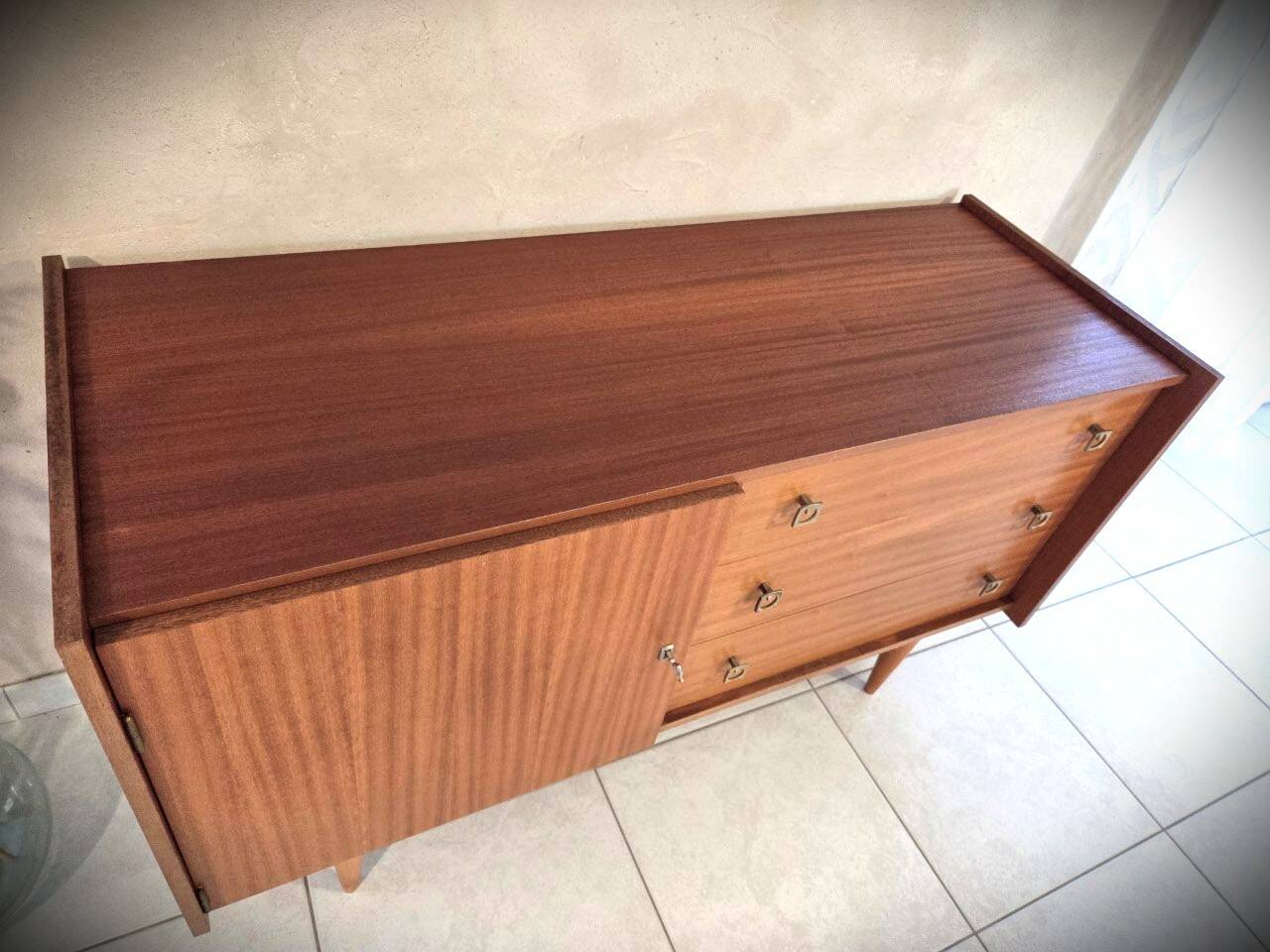 Enfilade design scandinave en teck