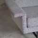 Convertible fabric sofa by Jean René Caillette edition Steiner 1961