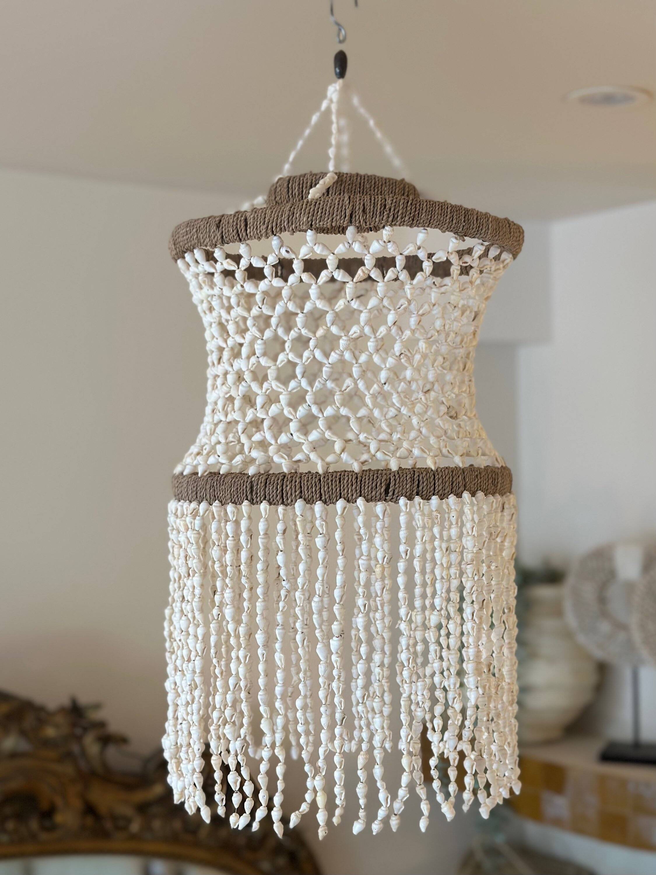 Shell pendant light - Vania