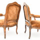 Pair of Louis XV style armchairs
