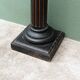 Napoleon 3 carved wooden column oak leaves