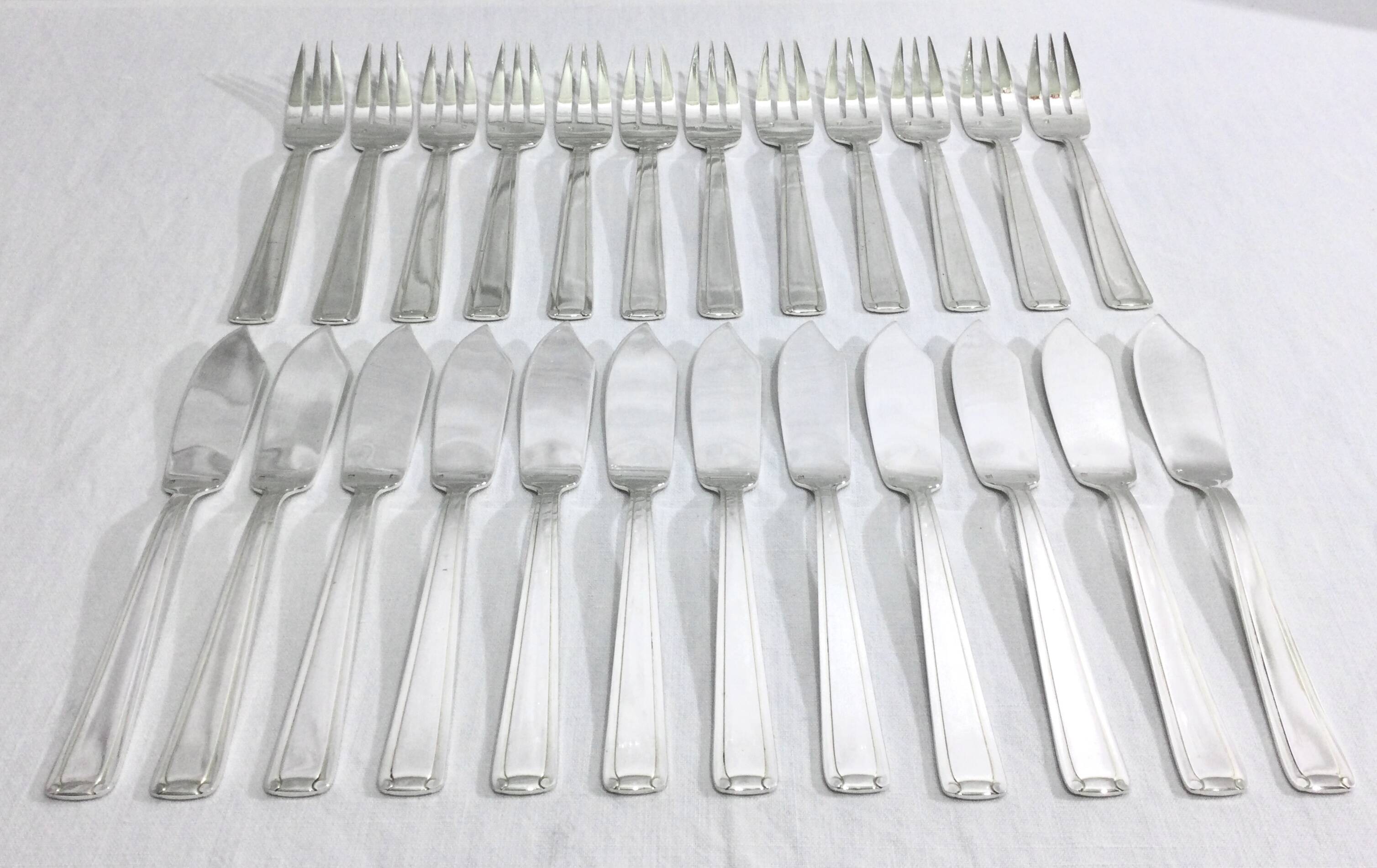 Saint Médard - 12 Fish Cutlery