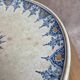 Ironstone compote Saint-Amand model 6014 – blue and gold oriental decoration