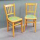 Pair of vintage bistro chairs