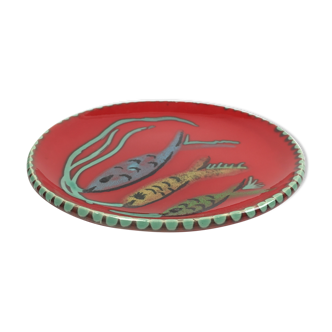 Plate Vallauris