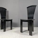Post modern dining chairs by Pietro Costantini, 1980s, set of 6