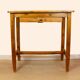 Small Wooden Kitchen Table, France, 1940s