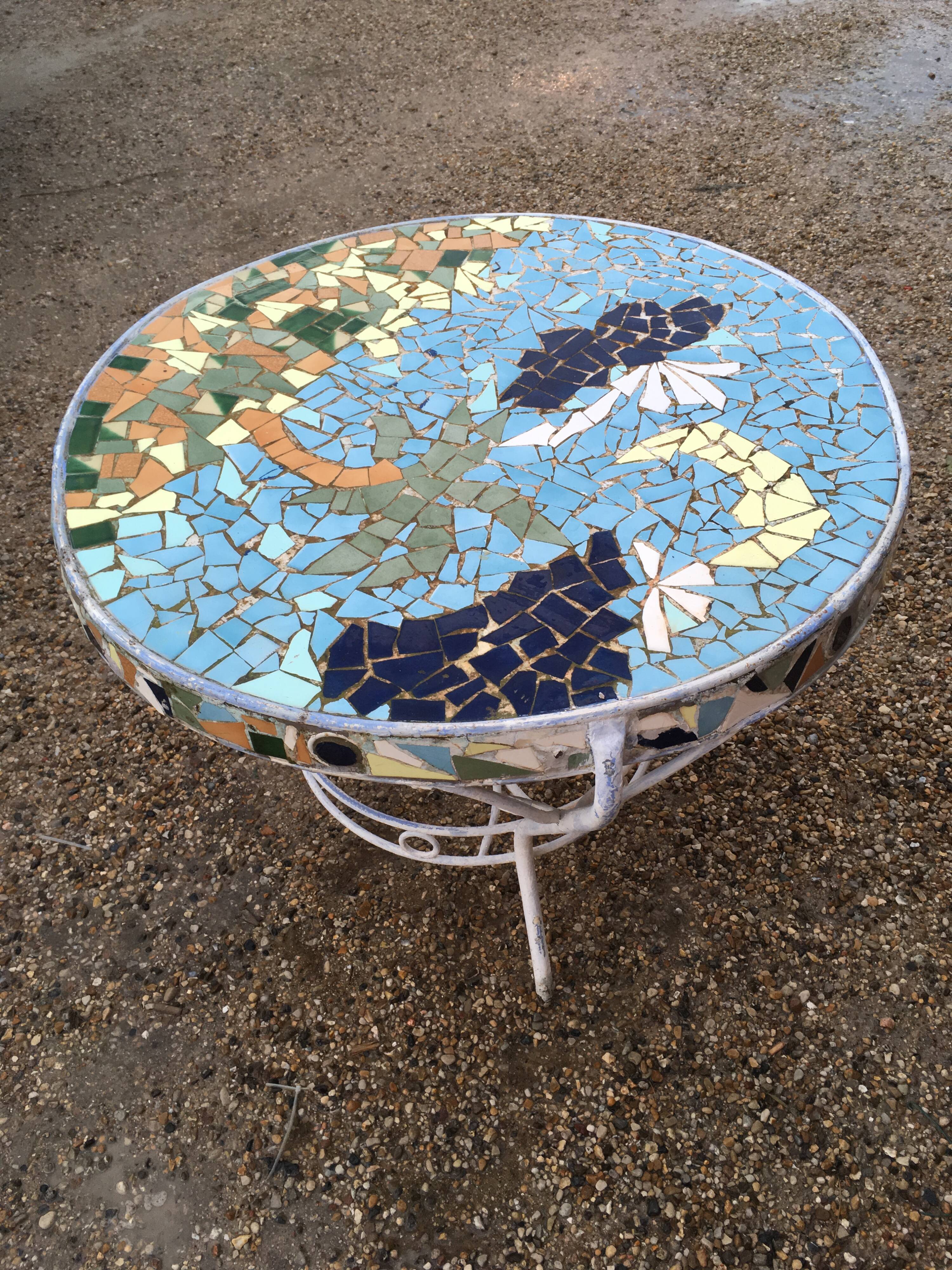 Menorca mosaic coffee table
