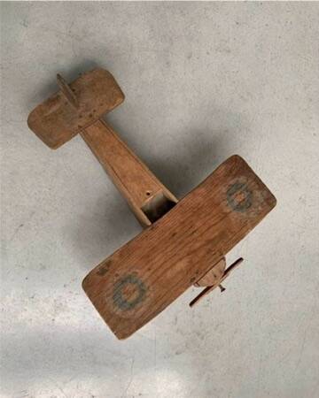 Vintage wooden aircraft