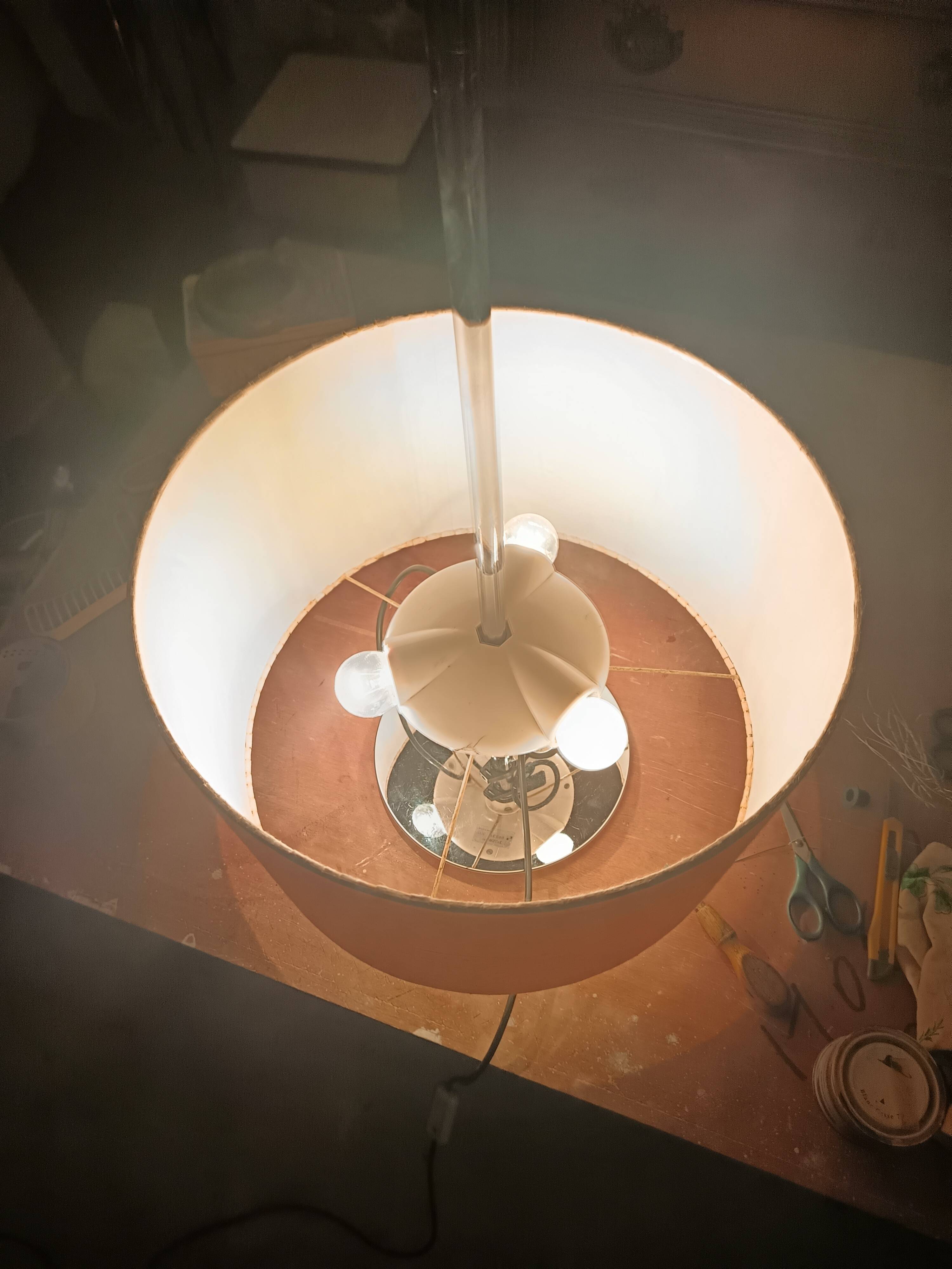 Adjustable desk lamp by "Staff Leuchten"