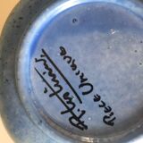 Ceramic cut signed design 60s