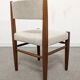 Set of 4 Scandinavian teak chairs, Denmark circa 1960.