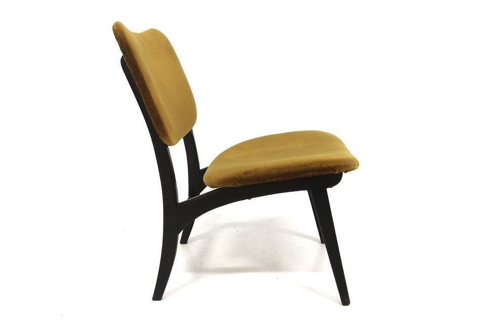 Fauteuil scandinave en hêtre, Suède, 1950