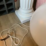Large floor ball lamp