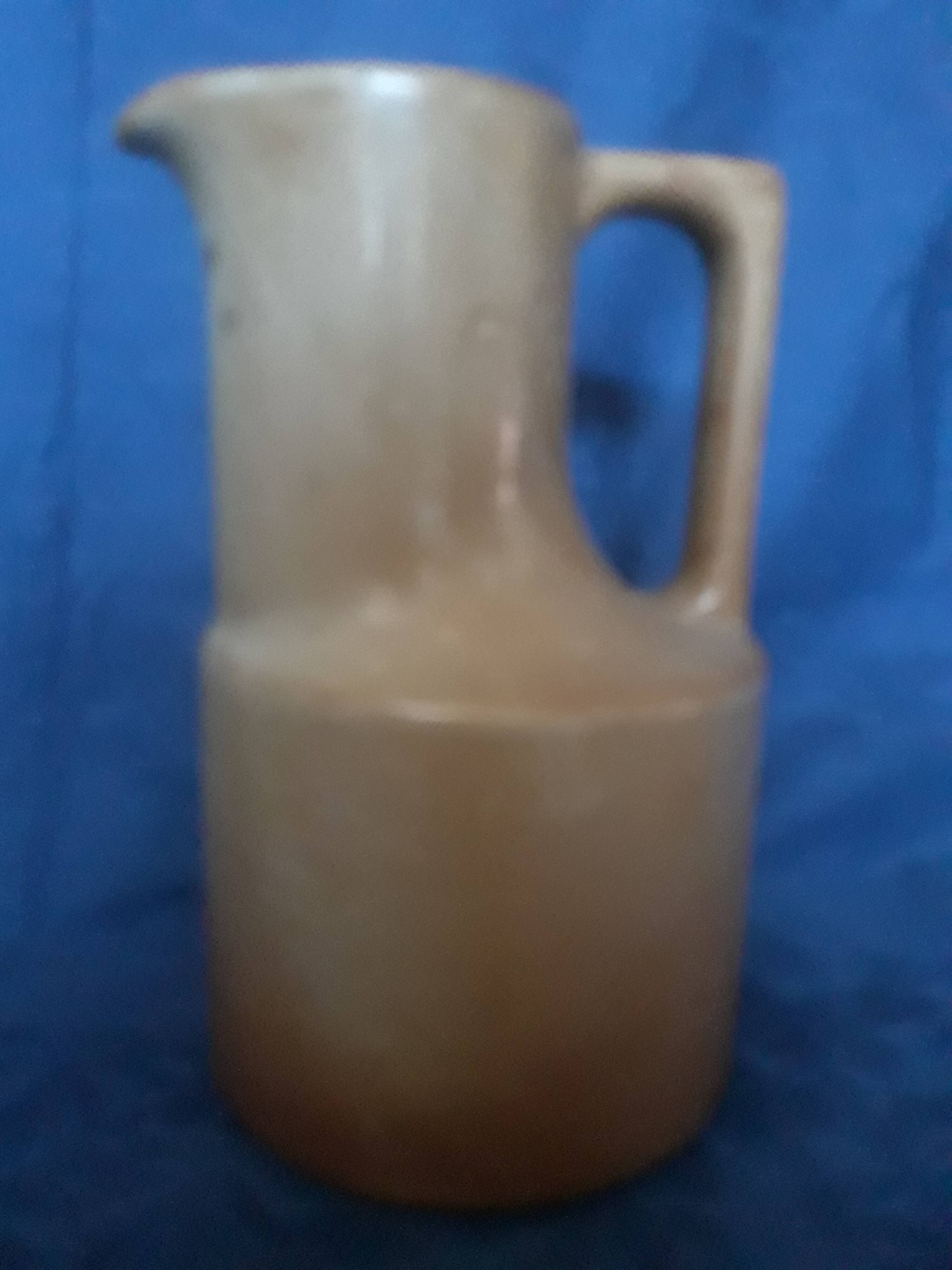 Théière cafetière en grès de Brenne et son pichet