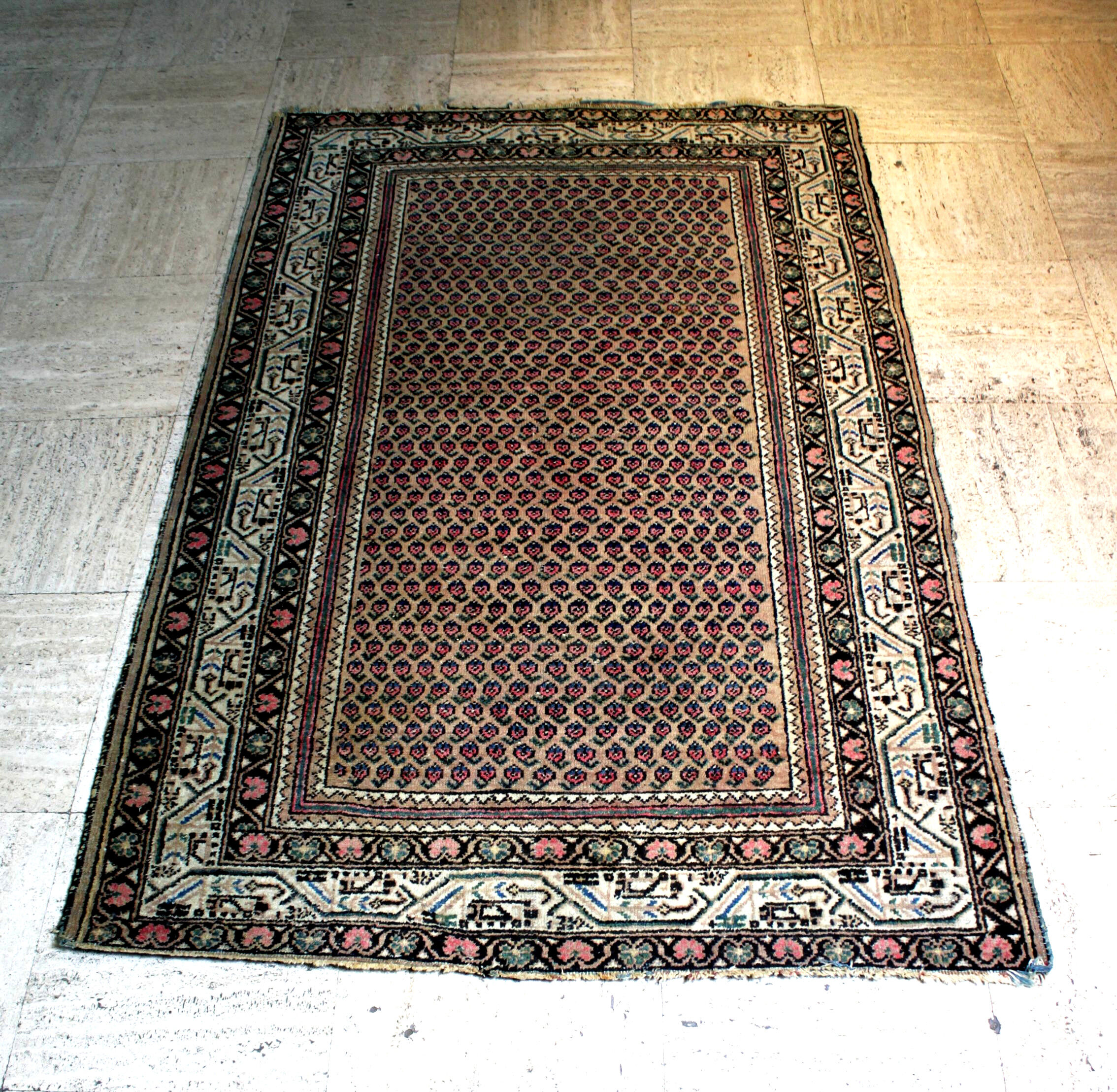 .Persian carpet Sarough Boteh Mir, Iran