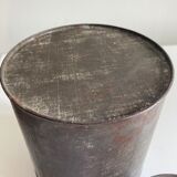 Set of 2 old weathered metal boxes