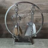 Serviteur de table cheminée vintage