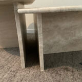 Travertine coffee table from the 70s-80s