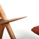 Early Pair CH-28 Oak Easychairs by Hans J. Wegner