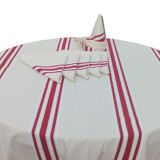 Basque tablecloth and 6 towels